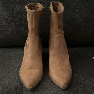 DV by Dolce Vita Camel Ankle Booties